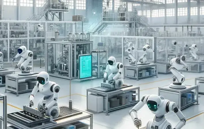 Die Zukunft der Produktion: KI-Roboter in Fabriken und ihre Herausforderungen