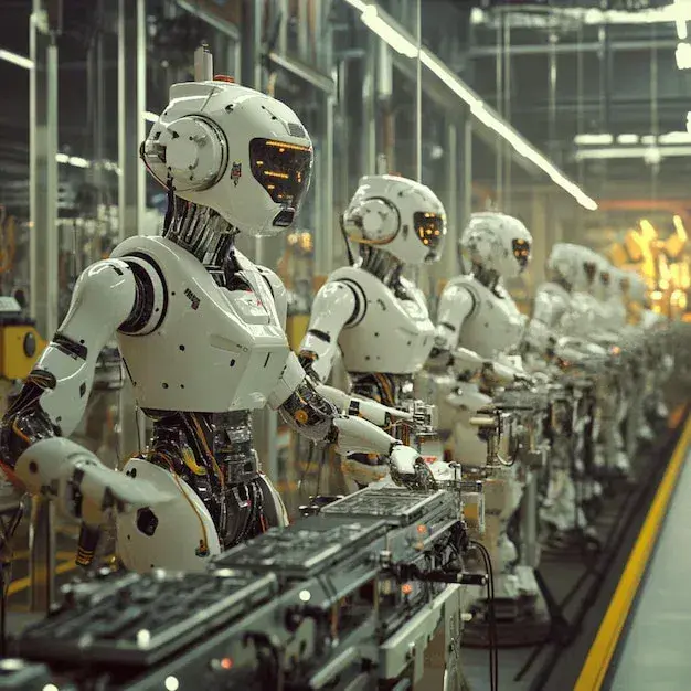 ai robots factory