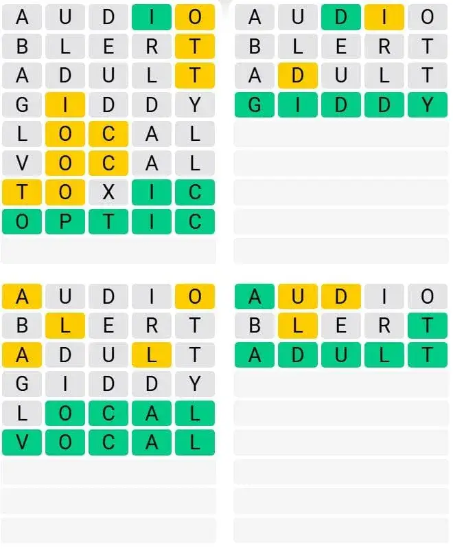Quordle Heute: Hinweise, Antworten und Strategien für den 27. Mai