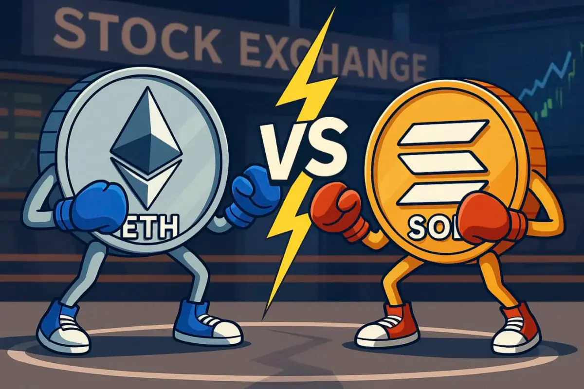 Ist Solana eine klügere Investition als Ethereum? SOL vs ETH