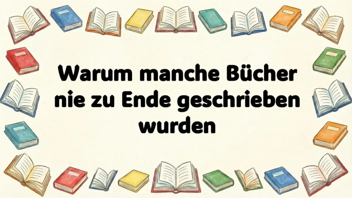 Buchabbruch: Warum manche Bücher schwer zu Ende zu bringen sind und was das über uns verrät