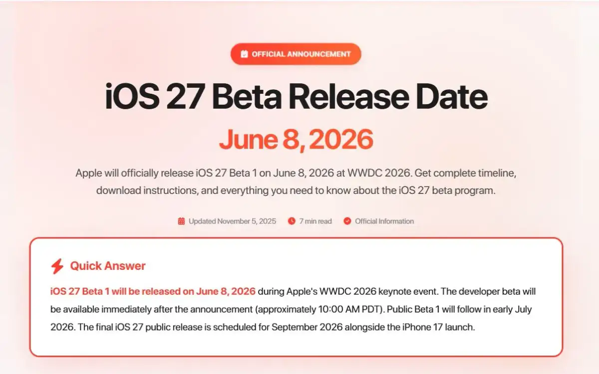 Apple bereitet mit iOS 27‑Beta das Falt‑iPhone vor – Was das bedeutet