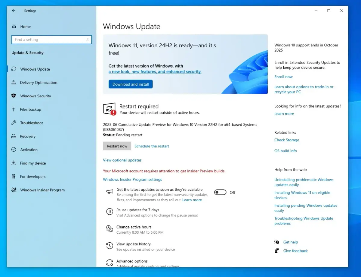 Windows-Update ab 9. Juni: Programmstarts bis zu 40 % schneller – Was Nutzer und Entwickler erwartet
