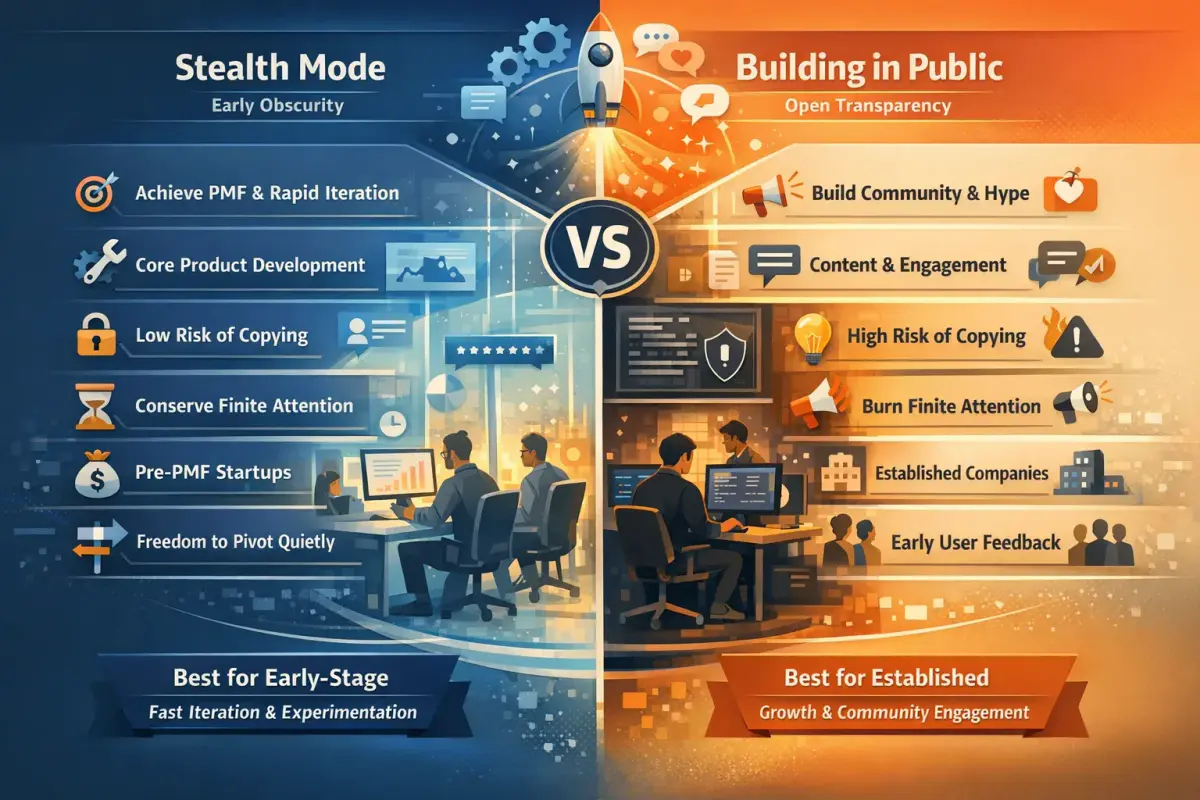 Der Tod des Stealth‑Modus: Wie Build in Public die Startup‑Landschaft neu definiert